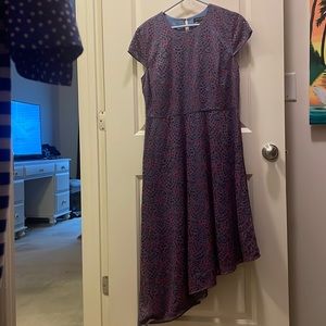 Banana Republic size 10 blue/red dress.